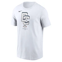 T-shirt Nike blanc à grand logo Washington Nationals 2025 City Connect pour homme