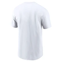 T-shirt Nike blanc à grand logo Washington Nationals 2025 City Connect pour homme