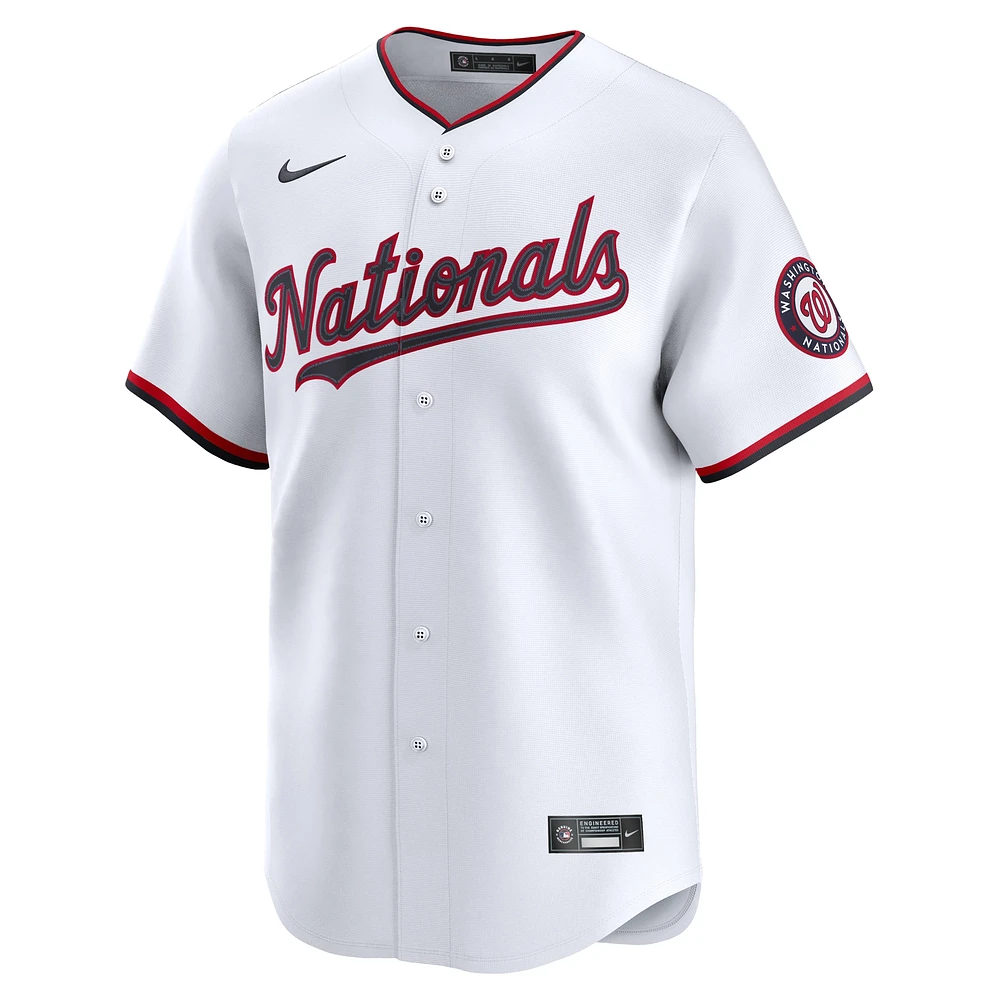 Men's Nike White Washington Nationals Home 2025 Jackie Robinson Day Limited Jersey