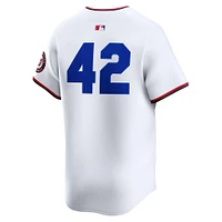 Men's Nike White Washington Nationals Home 2025 Jackie Robinson Day Limited Jersey