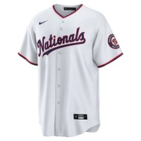 Men's Nike White Washington Nationals Home Blank Replica Jersey