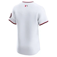 Maillot Nike blanc domicile élite des Washington Nationals pour homme