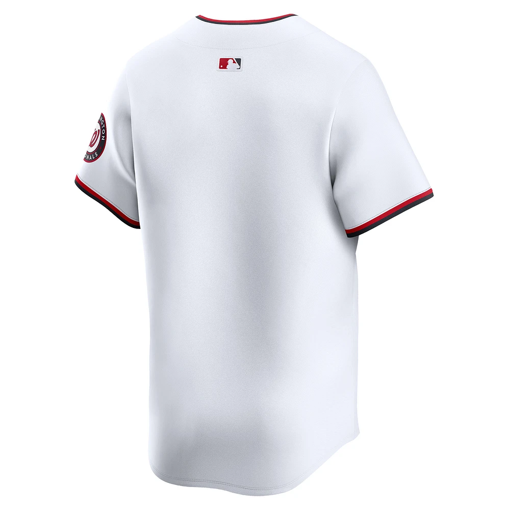 Maillot Nike blanc Washington Nationals Domicile Limité pour homme