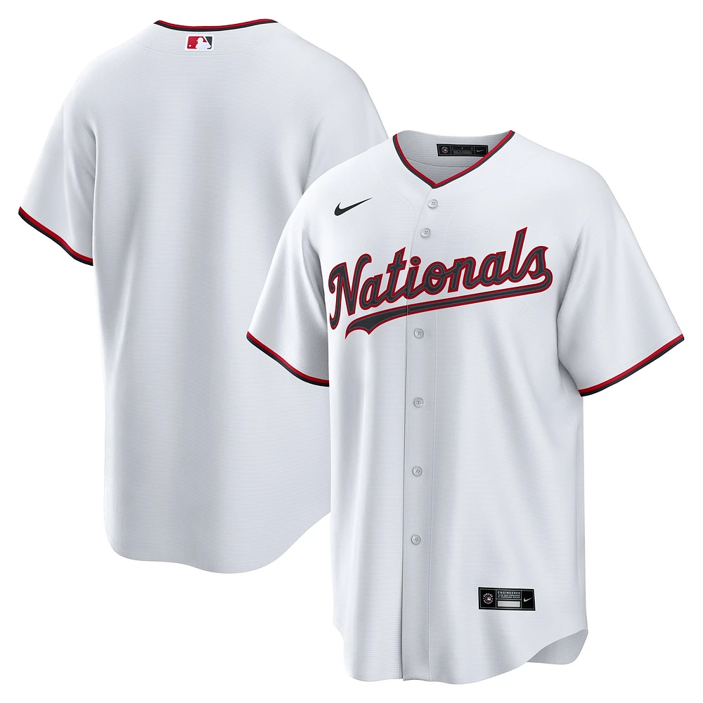 Men's Nike  White Washington Nationals Home Replica 2.0 Jersey