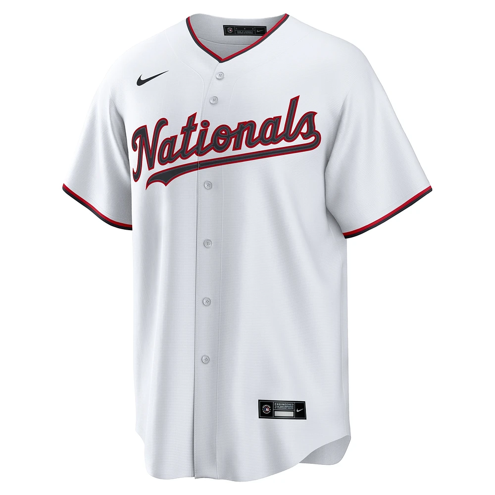 Men's Nike  White Washington Nationals Home Replica 2.0 Jersey
