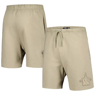 Short en polaire neutre Pro Standard Pewter Washington Nationals pour hommes