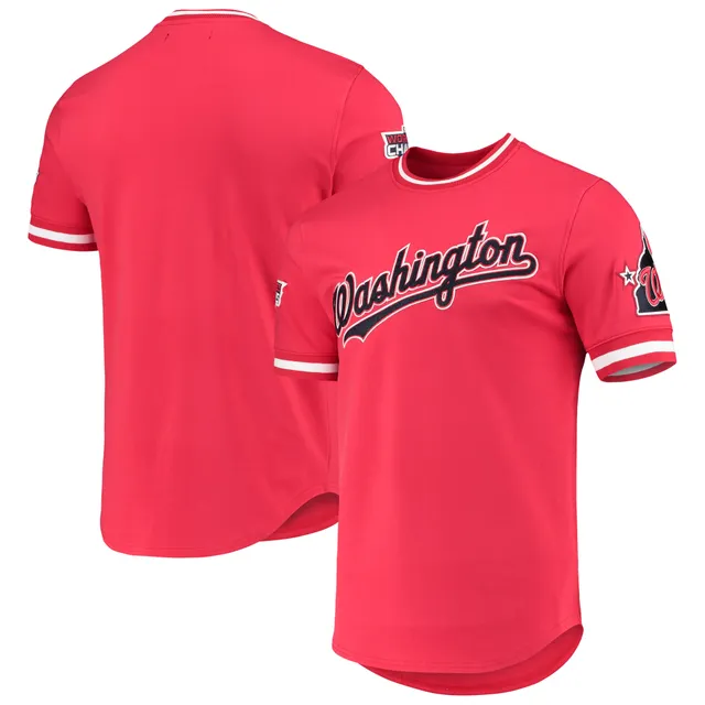 Men's Nike Red Washington Nationals Wordmark Legend T-Shirt