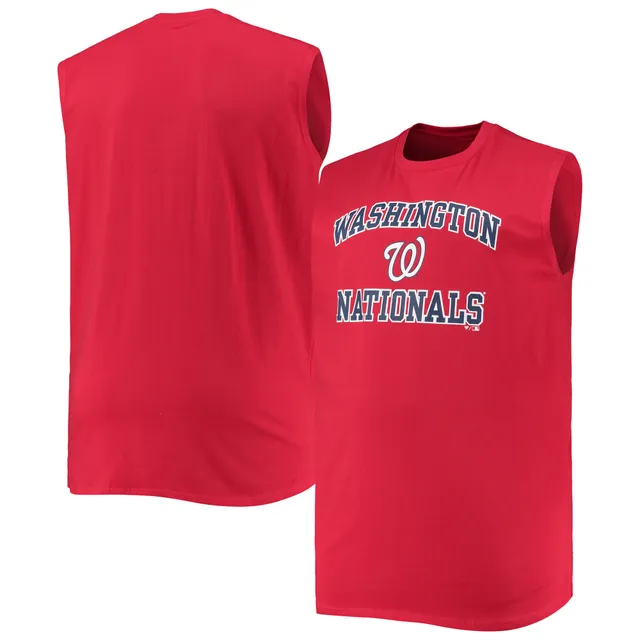 Fanatics Men's Navy Washington Nationals Heart Soul Long Sleeve T-Shirt