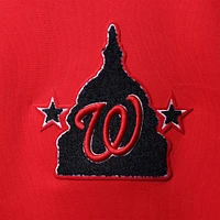 Men's Red Washington Nationals Pro Standard Logo Pullover Hoodie