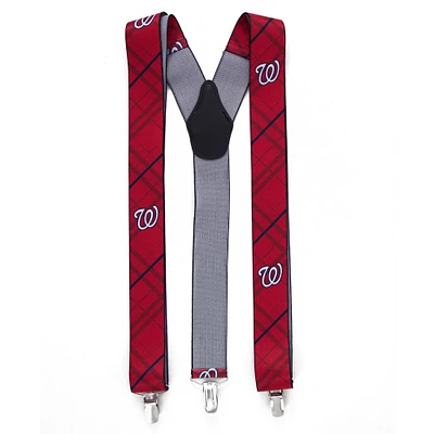 Men's Red Washington Nationals Suspenders