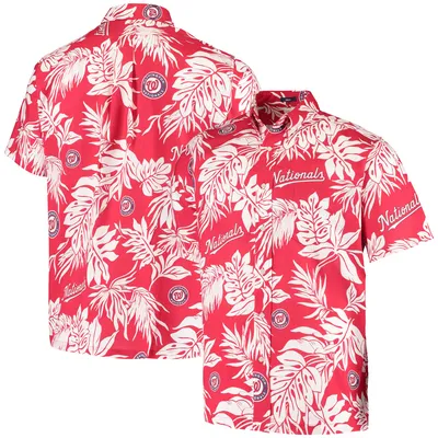 Men's Reyn Spooner Red Boston Red Sox Aloha Button-Down Shirt