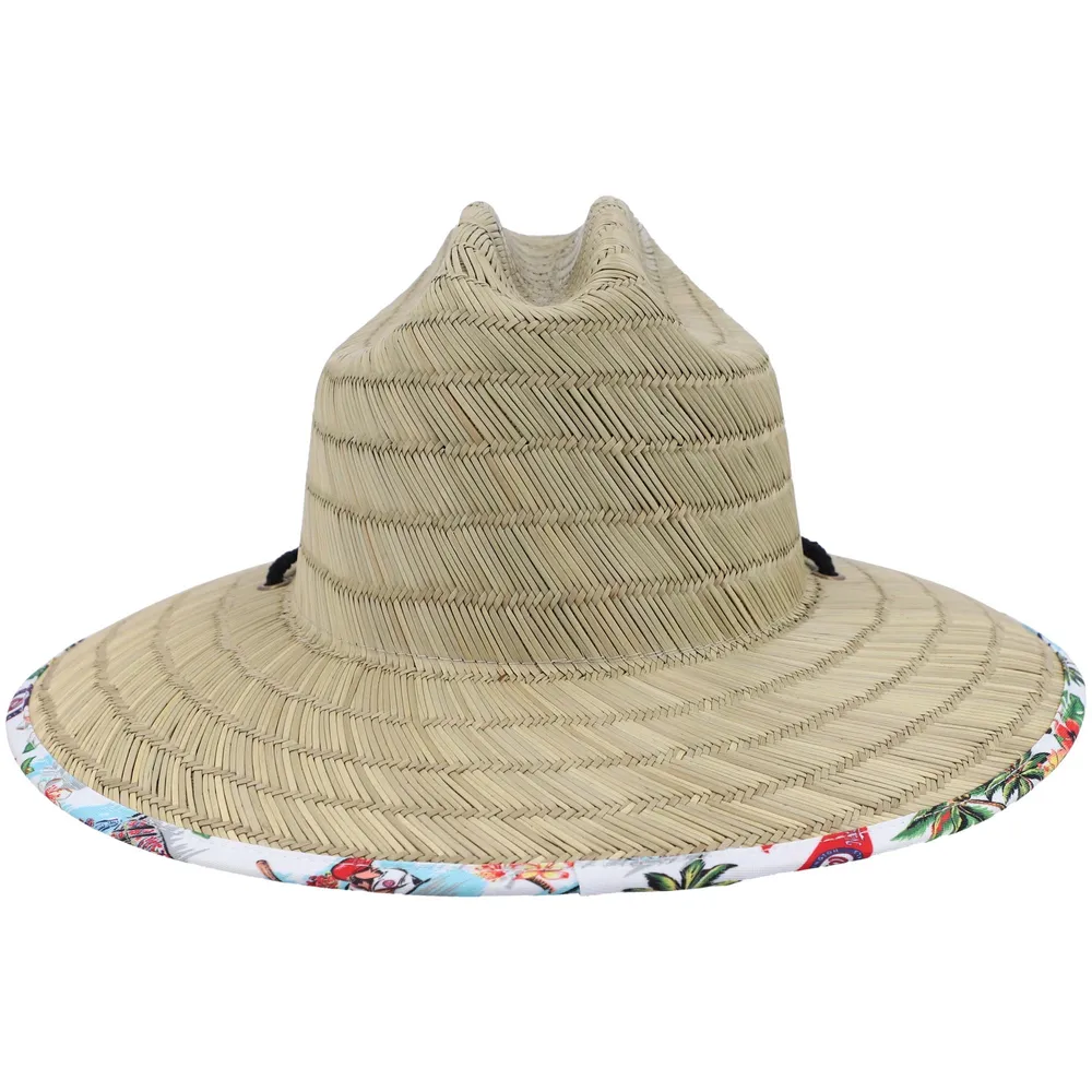 Reyn Spooner Men's Reyn Spooner Washington Nationals Logo Straw Hat