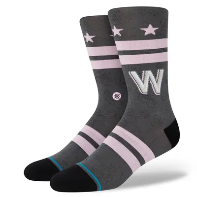 Washington Nationals Stance 2022 City Connect Crew Socks - Gray