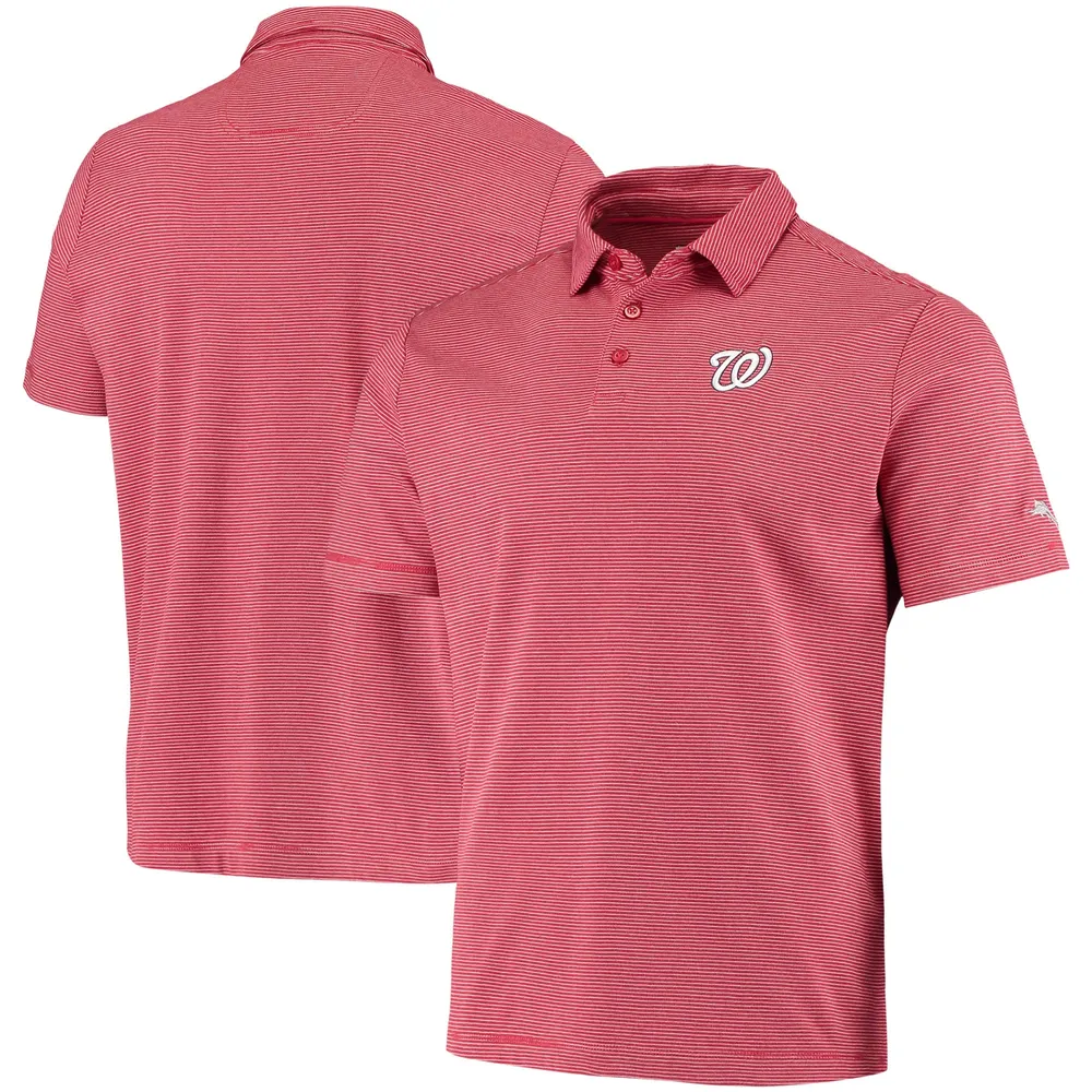 Men's Antigua Gray Washington Nationals Big & Tall Legacy Pique Polo