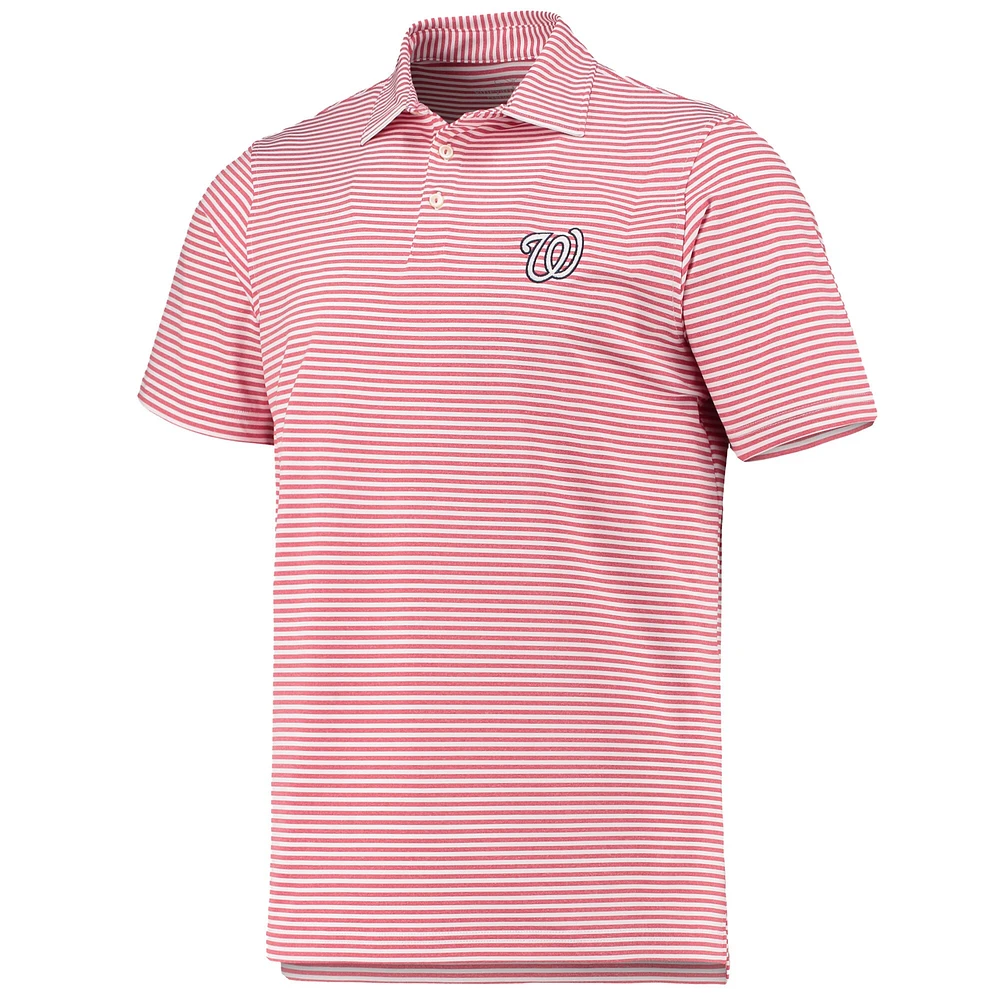 Polo pour homme Vineyard Vines Red Washington Nationals chiné Winstead Sankaty