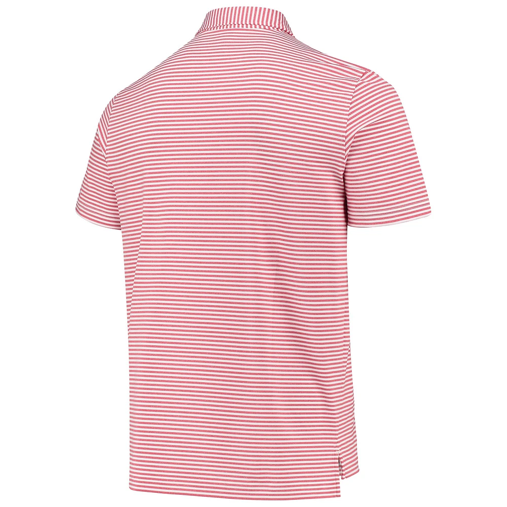 Polo pour homme Vineyard Vines Red Washington Nationals chiné Winstead Sankaty