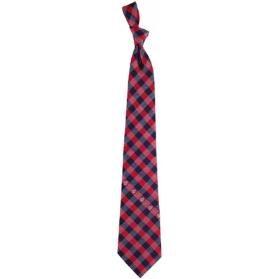 Washington Nationals Woven Checkered Tie