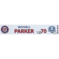 Mitchell Parker Washington Nationals Player-Issued #70 Nameplate from 2025 MLB Spring Training