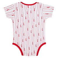 Newborn & Infant Gray/White Washington Nationals Two-Pack Play Ball Bodysuit Set