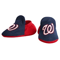 Newborn & Infant White Washington Nationals Base Hitter Bodysuit, Bib Bootie Set