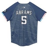 Preschool Nike CJ Abrams Blue Washington Nationals City Connect 2025 Limited Player Jersey