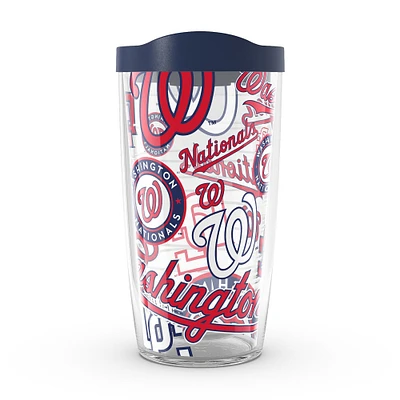 Nationals de Washington Tervis 16oz. Gobelet entièrement enveloppé avec couvercle