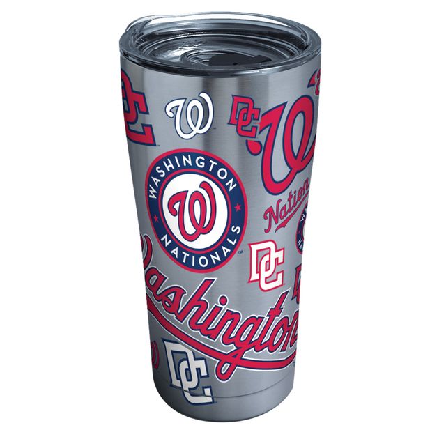 Tervis Washington Nationals 20 oz. Gobelet en acier inoxydable avec couvercle coulissant