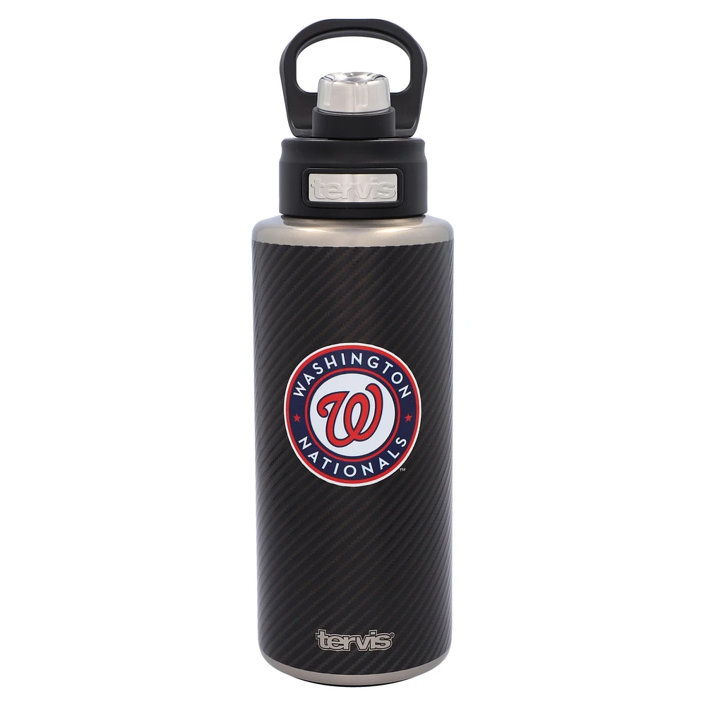 Tervis Washington Nationals 32oz. Carbon Fiber Wide Mouth Bottle