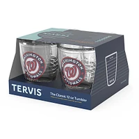 Tervis Washington Nationals paquet de quatre 12 oz. Ensemble de gobelets emblème