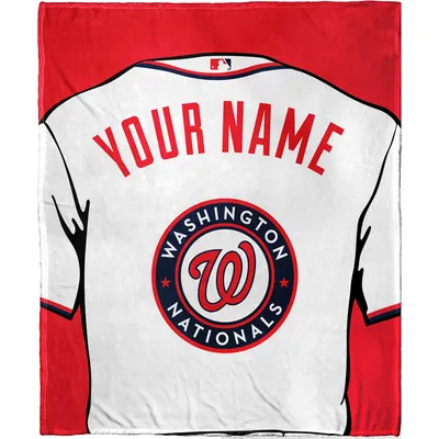 Washington Nationals The Northwest Company 50'' x 60'' Personalized Silk Touch Sherpa Throw