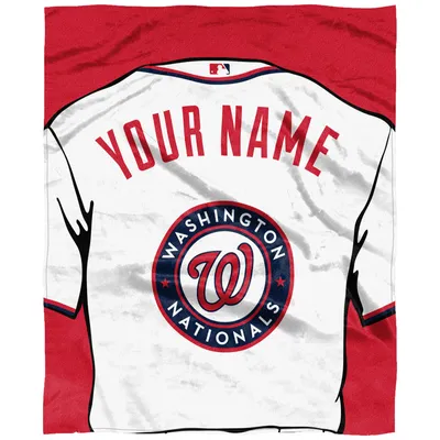Washington Nationals The Northwest Company 50'' x 60'' Personalized Silk Touch Throw