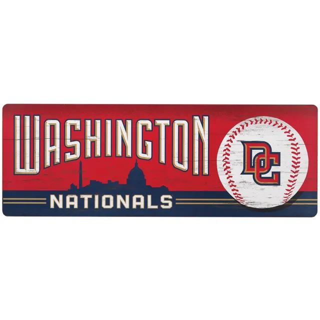 Lids Washington Nationals 14 x 20 Minimalist Screech Mascot Wall Art