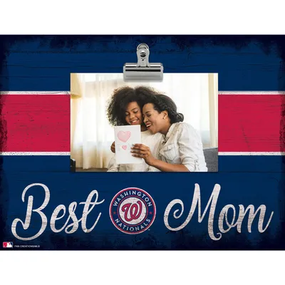 Washington Nationals 10.5'' x 8'' Best Mom Clip Frame