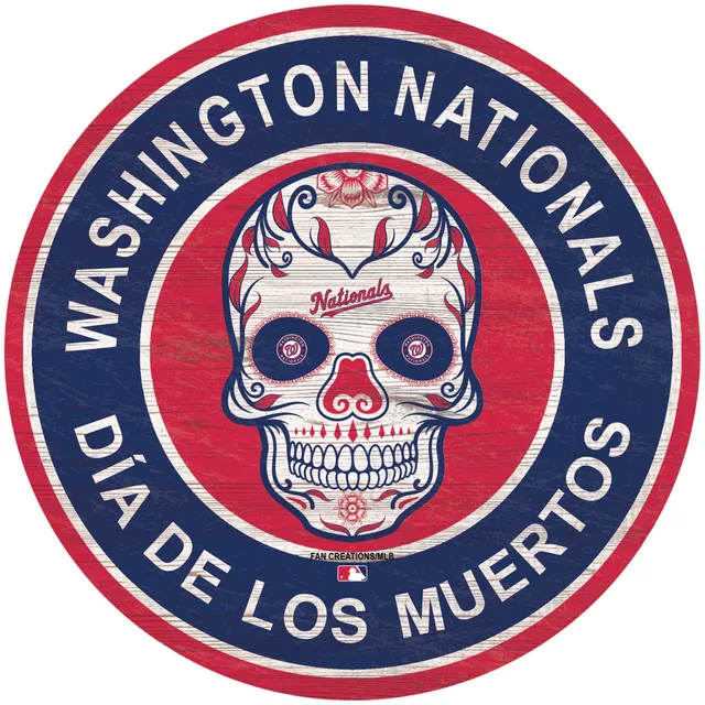 Washington Commanders 12'' Sugar Skull Sign