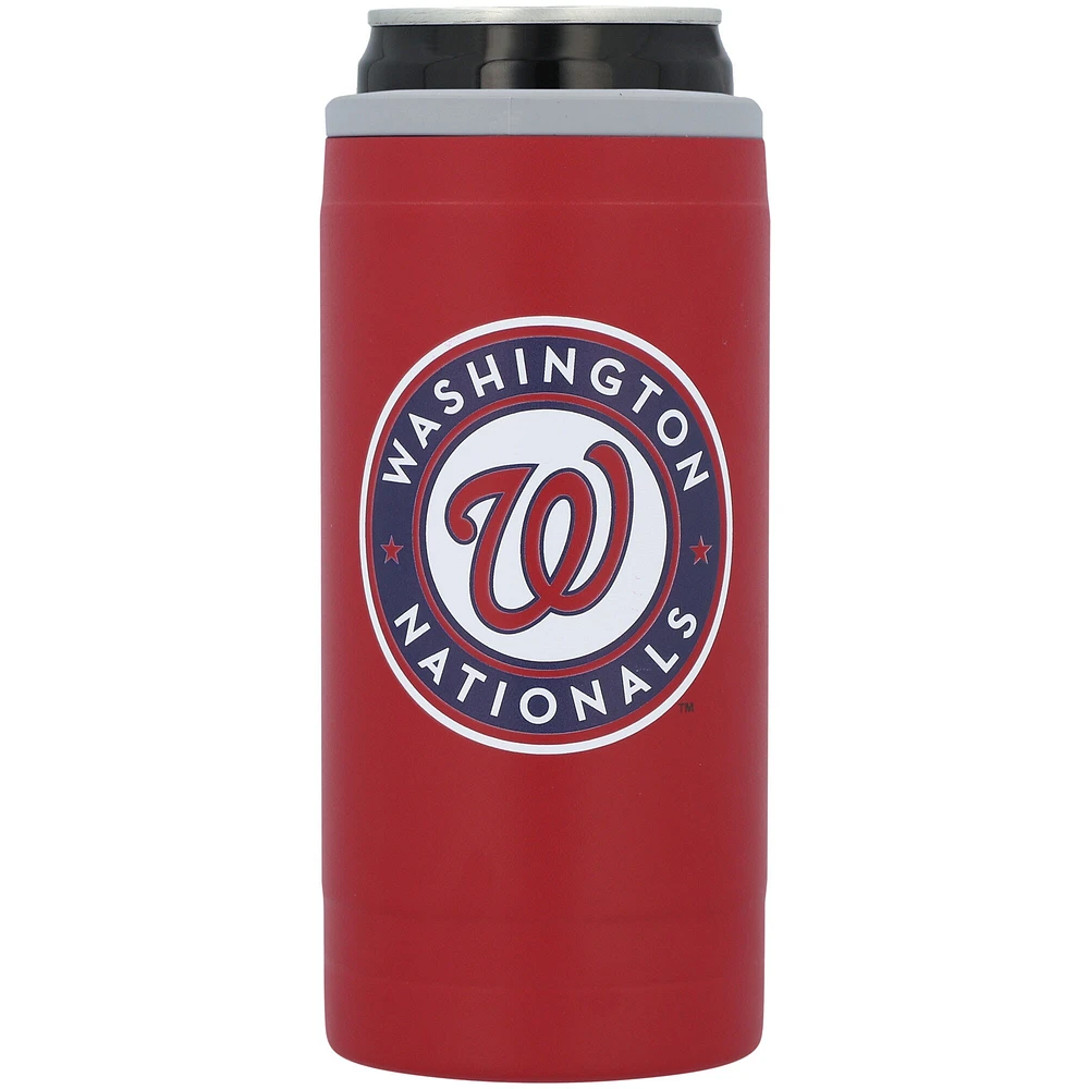 Nationals de Washington 12 oz. Flipside Powdercoat Slim Refroidisseur de canettes