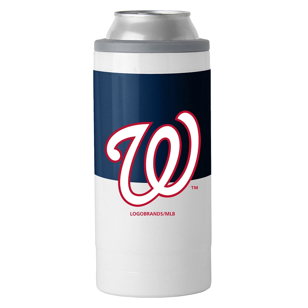 Washington Nationals 12oz. Team Colorblock Slim Can Cooler