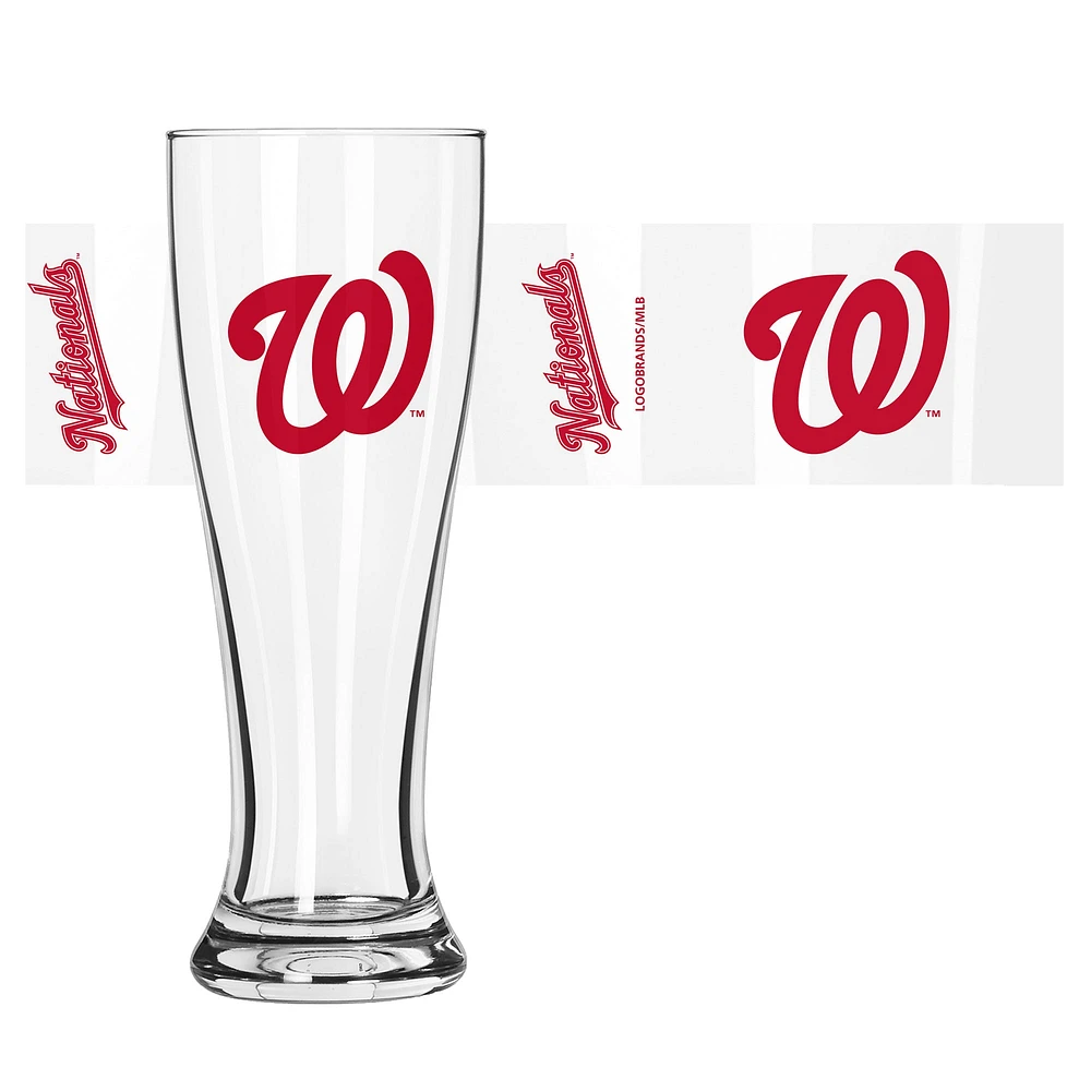 Nationals de Washington 16 oz. Verre à Pilsner Gameday