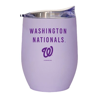 Washington Nationals 16oz. Lavender Soft Touch Curved Tumbler