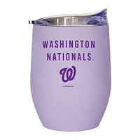 Nationals de Washington 16oz. Gobelet incurvé doux au toucher lavande