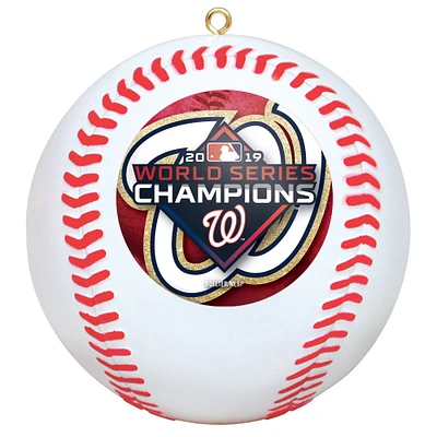 Washington Nationals 2019 World Series Champions Replica Baseball Ornament