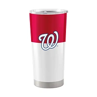 Nationals de Washington 20 oz. Gobelet en acier inoxydable à blocs de couleurs