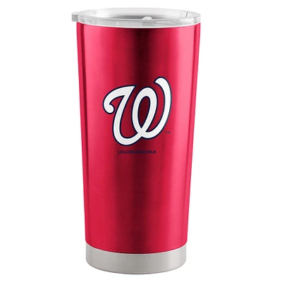 Verre à vin en acier inoxydable de 20 oz pour le jour du match des Nationals de Washington