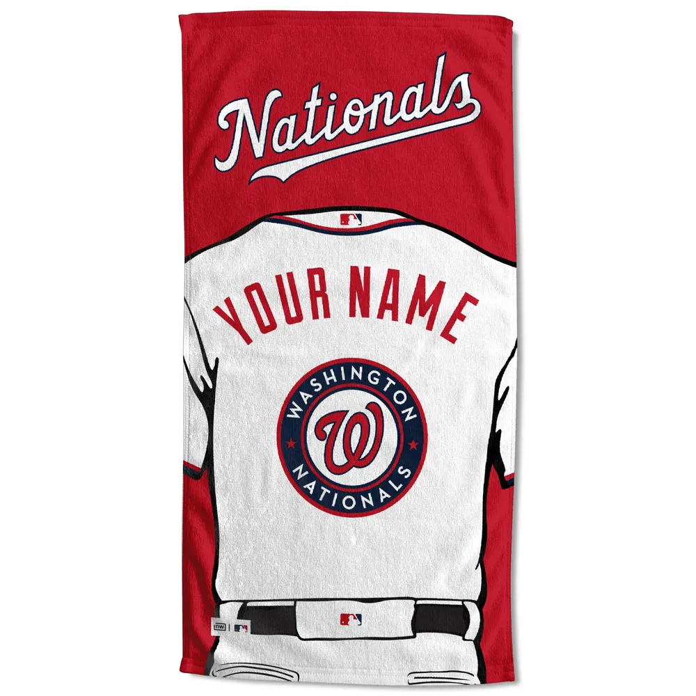Men's Washington Nationals Fanatics Branded Red Personalized