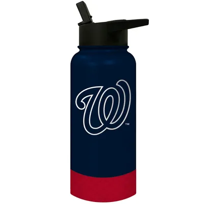 Washington Nationals 32oz. Logo Thirst Hydration Water Bottle