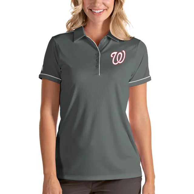 Antigua Washington Nationals Women's Long Sleeve Dress Shirt