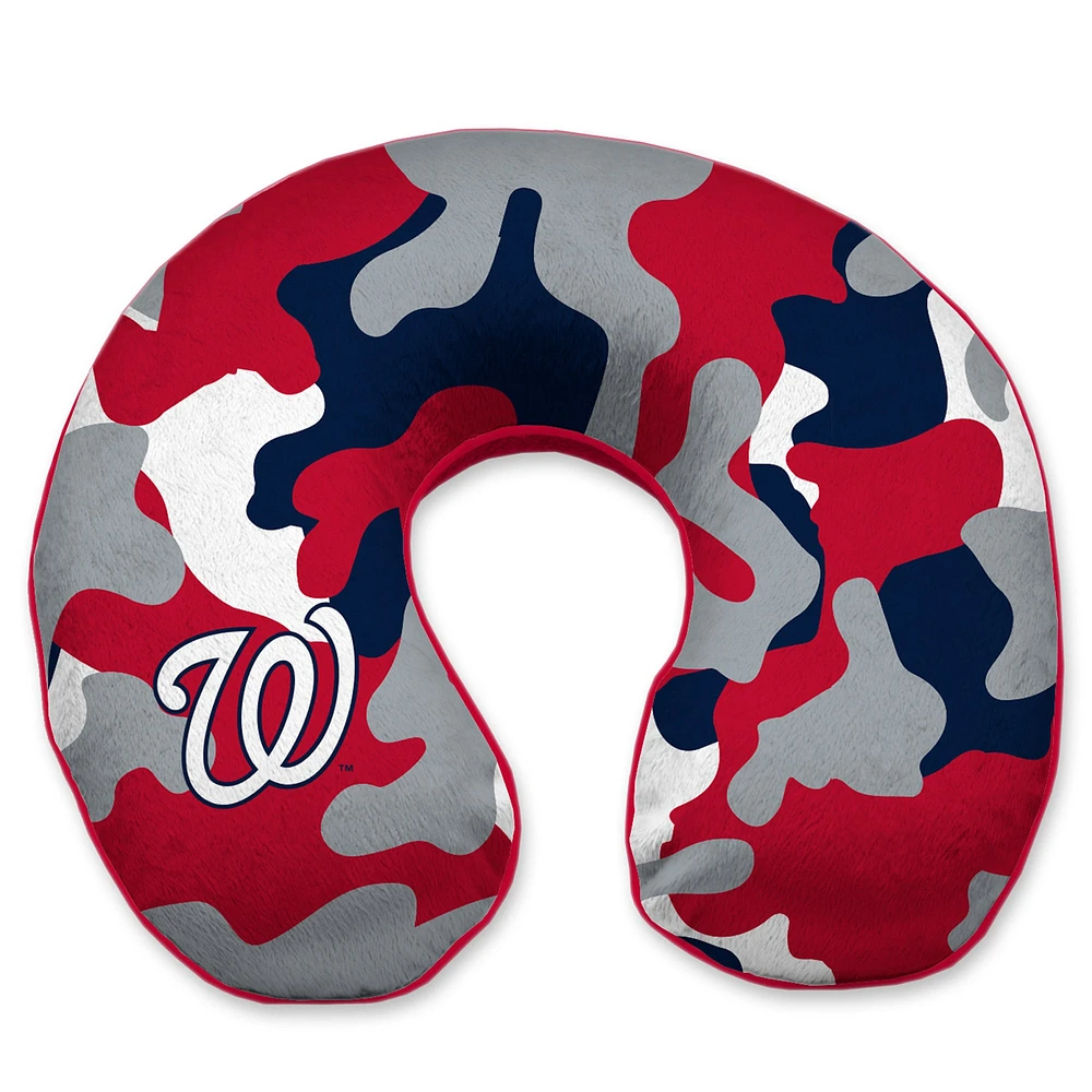 Washington Nationals Camo Memory Foam Travel Pillow