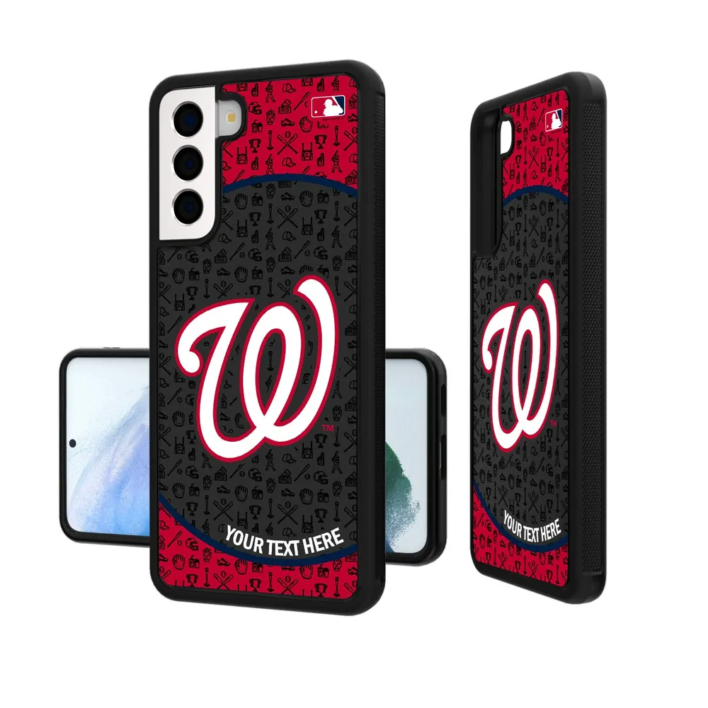 Atlanta Braves Circle Design Personalized iPhone Bump Case