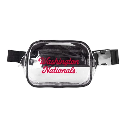 Washington Nationals Clear Belt Bag