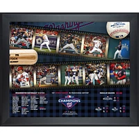 Nationals de Washington encadré 16 "x 20" 2019 NLCS Champions Timeline Collage