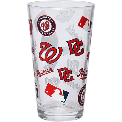 Verre à pinte à emballage complet des Nationals de Washington